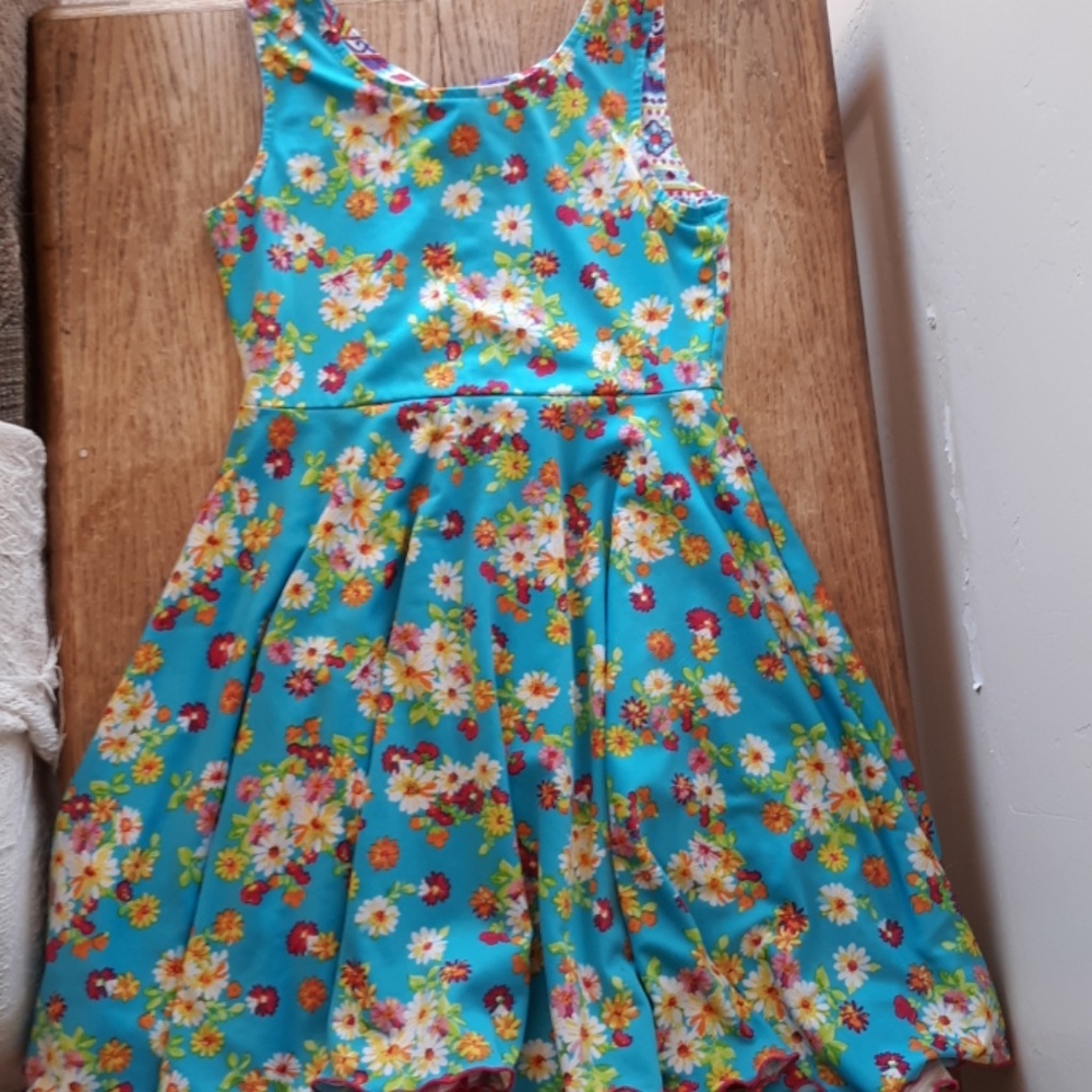 An inside out dress